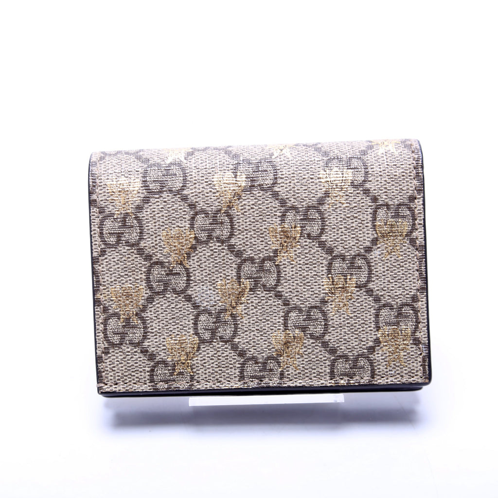 508757 GG Supreme Bee Card Case