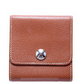 Courchevel Leather Post It Notepad Holder GM Brown
