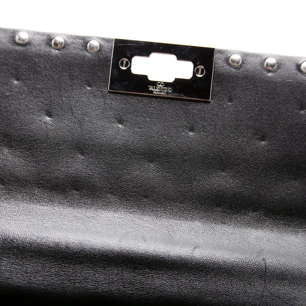 Rockstud Spike Bag Medium Silver