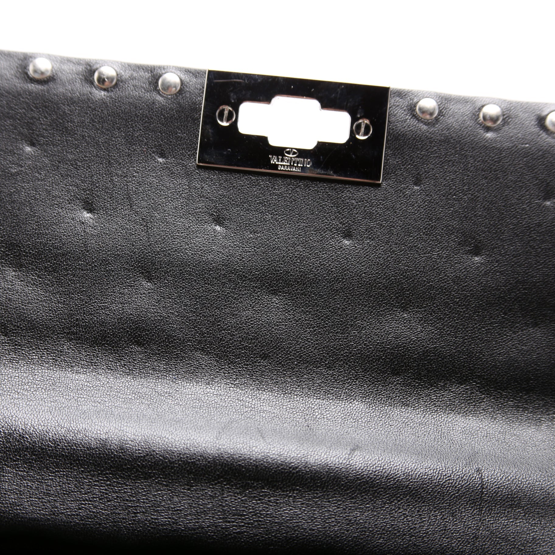 Rockstud Spike Bag Medium Silver
