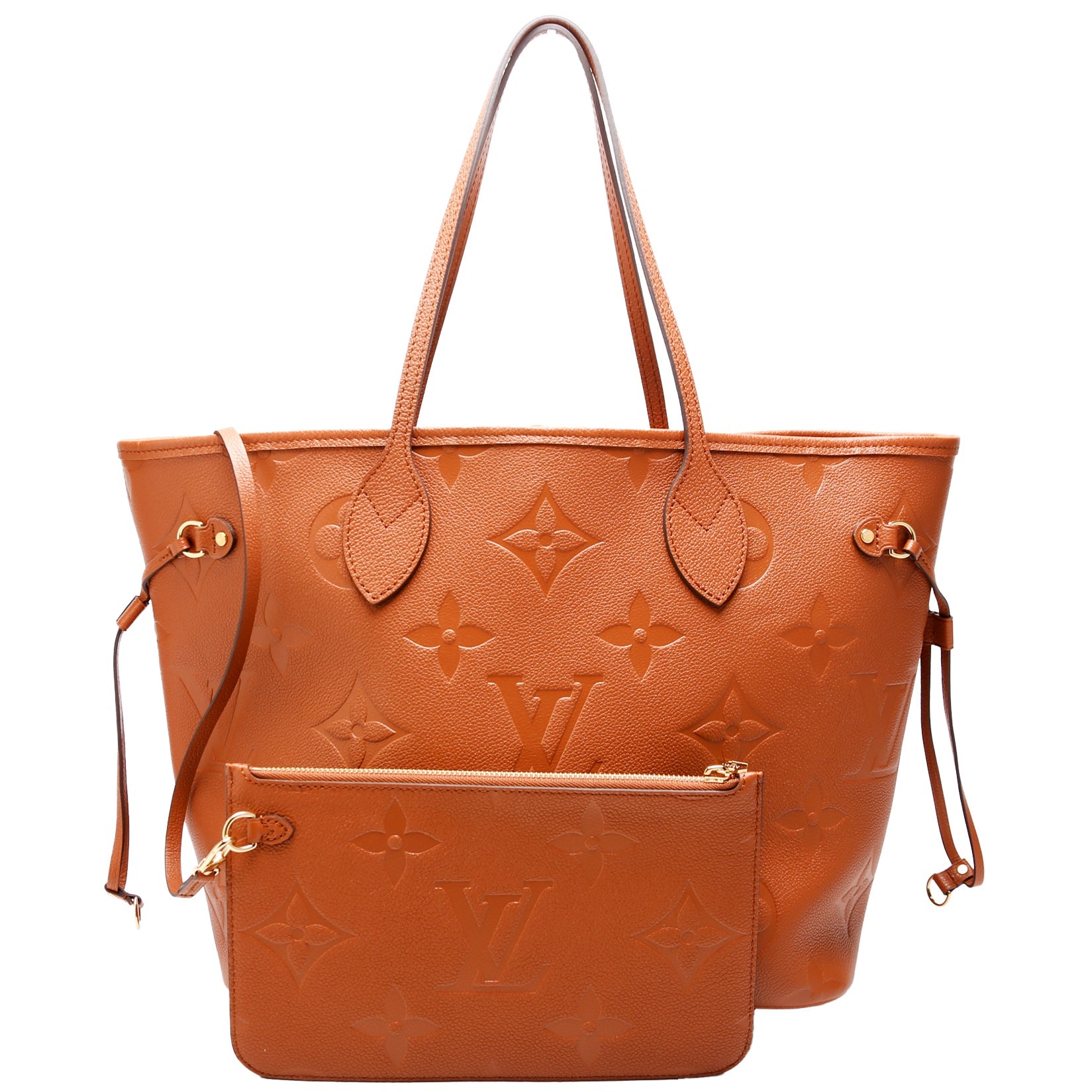 Neverfull W/Wallet MM Empreinte Brown