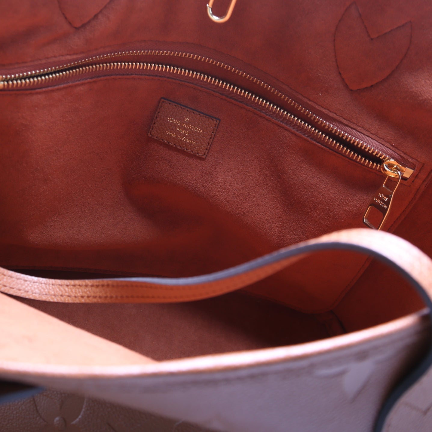 Neverfull W/Wallet MM Empreinte Brown