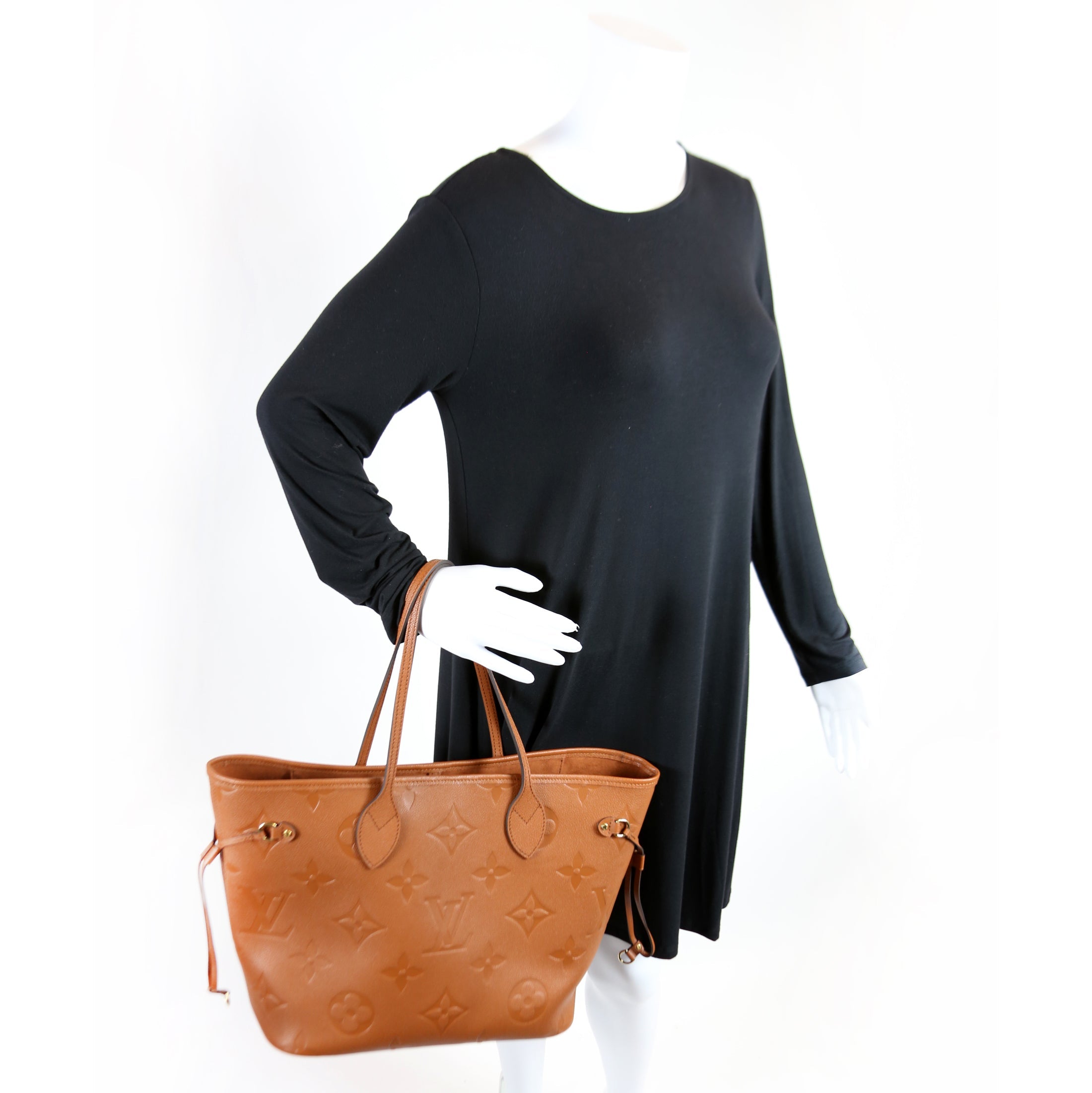 Neverfull W/Wallet MM Empreinte Brown