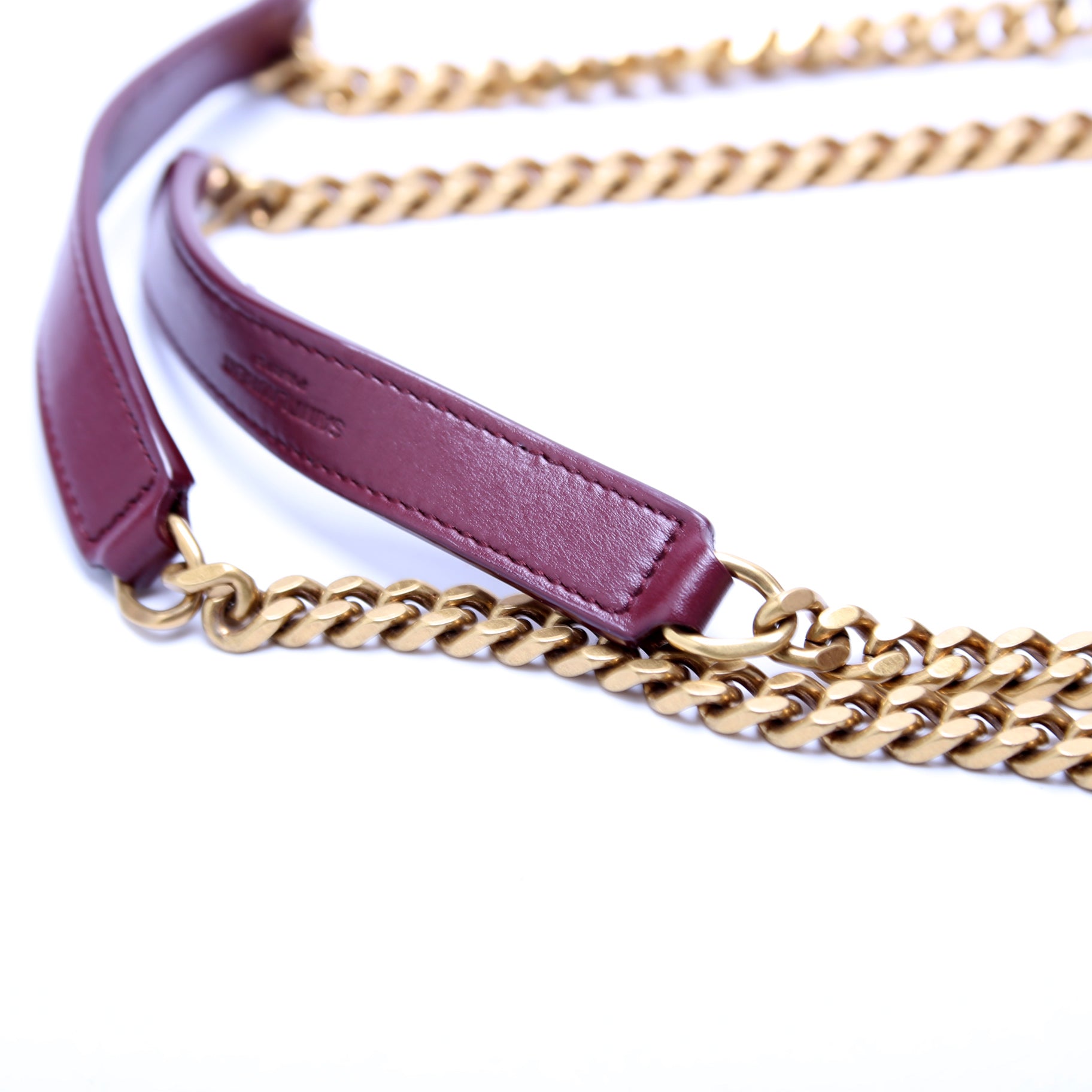 Lou Lou Medium Quilted 574946 Burgundy