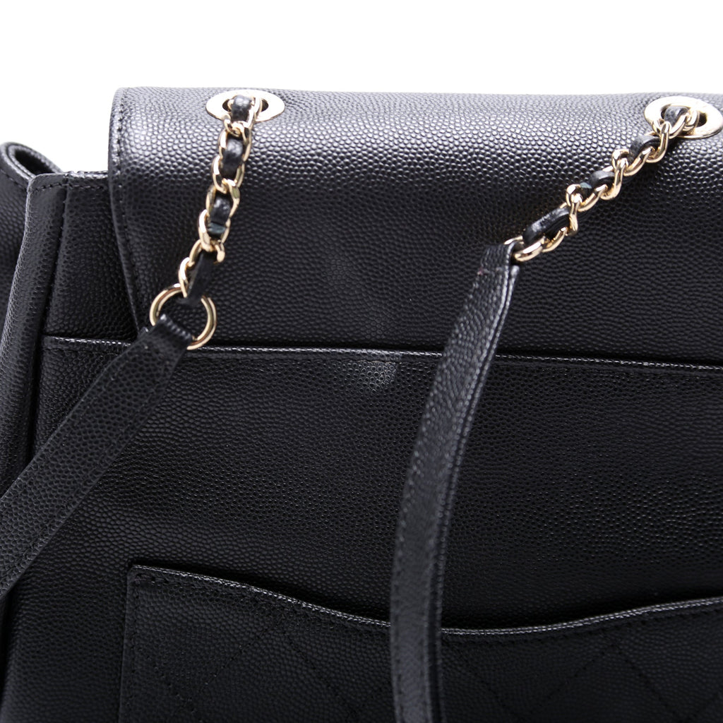 Business Affinity Backpack Caviar 24M Black
