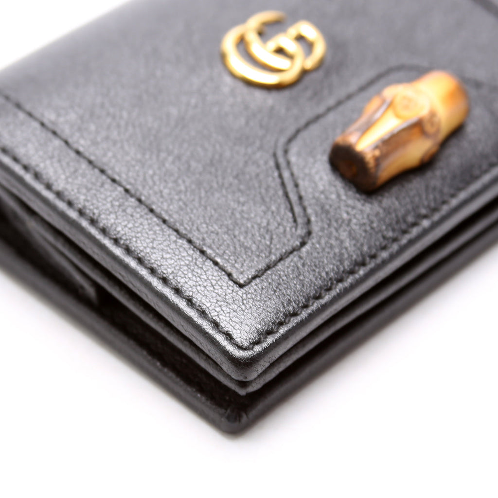 658244 Diana Card Case Wallet White