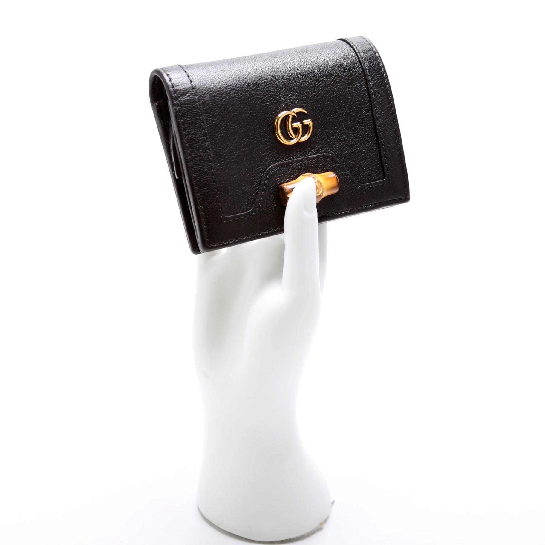 658244 Diana Card Case Wallet White