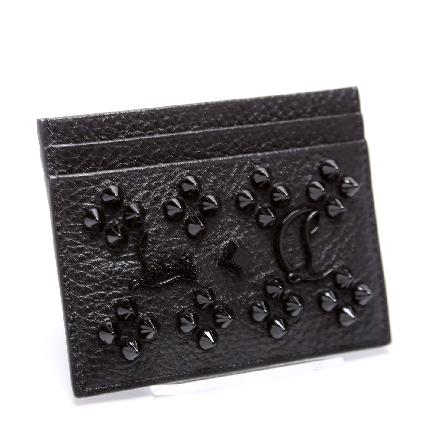 Kios Card Holder Loubinthesky Spike Leather