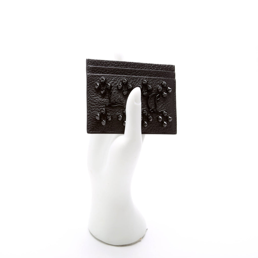 Kios Card Holder Loubinthesky Spike Leather