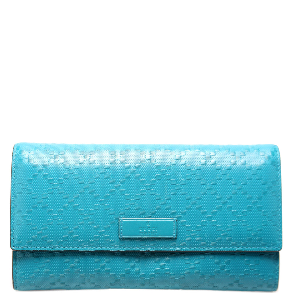 Diamante Long Wallet 354486 Blue