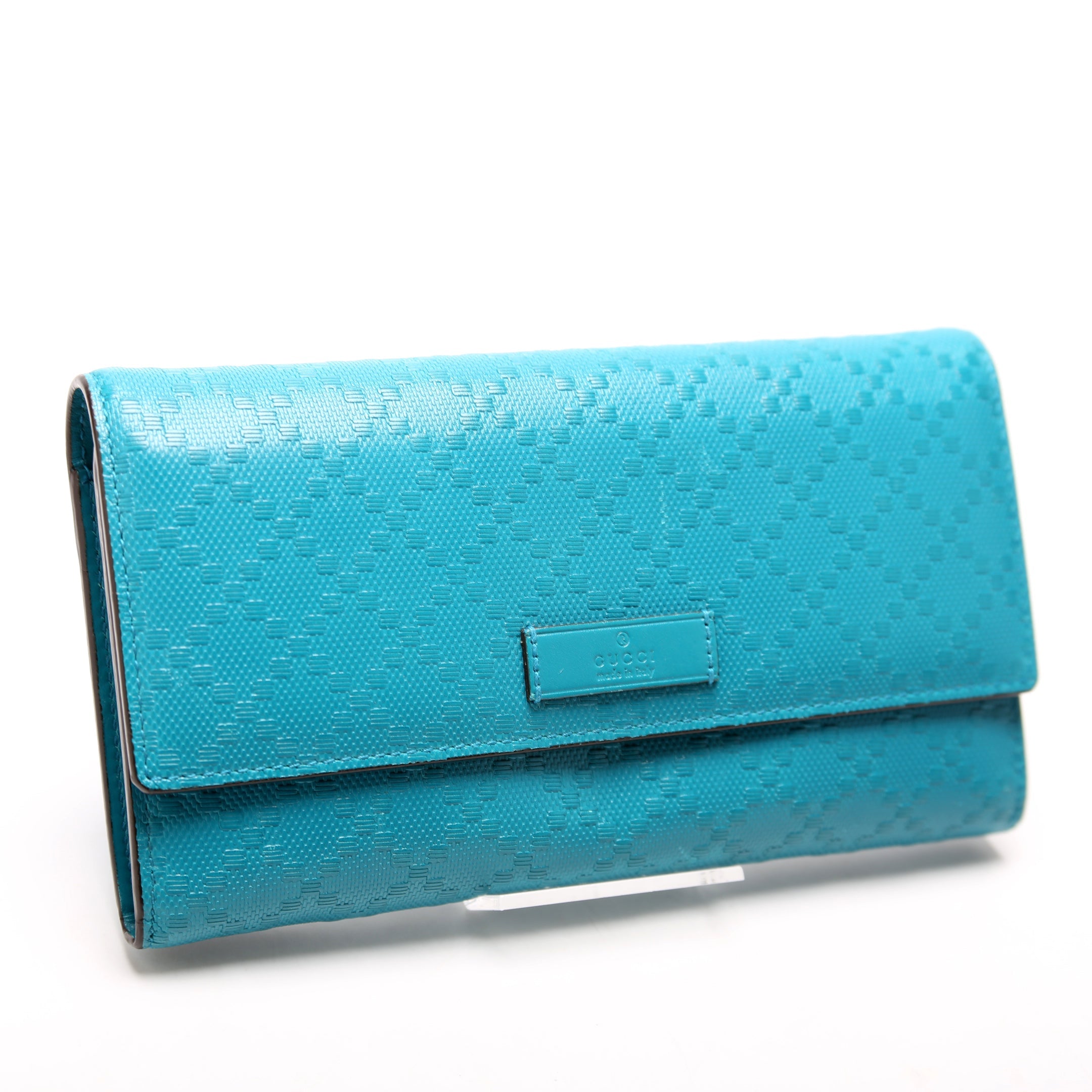 Diamante Long Wallet 354486 Blue