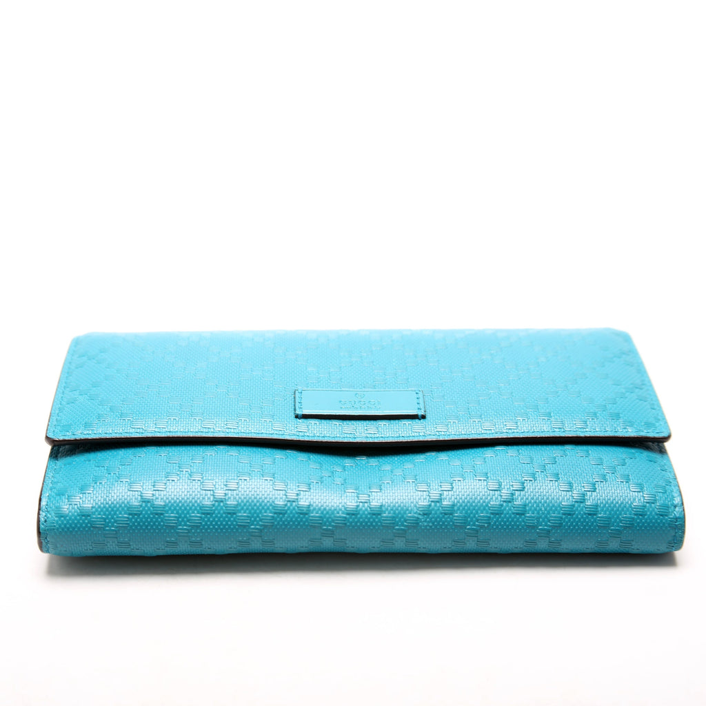 Diamante Long Wallet 354486 Blue