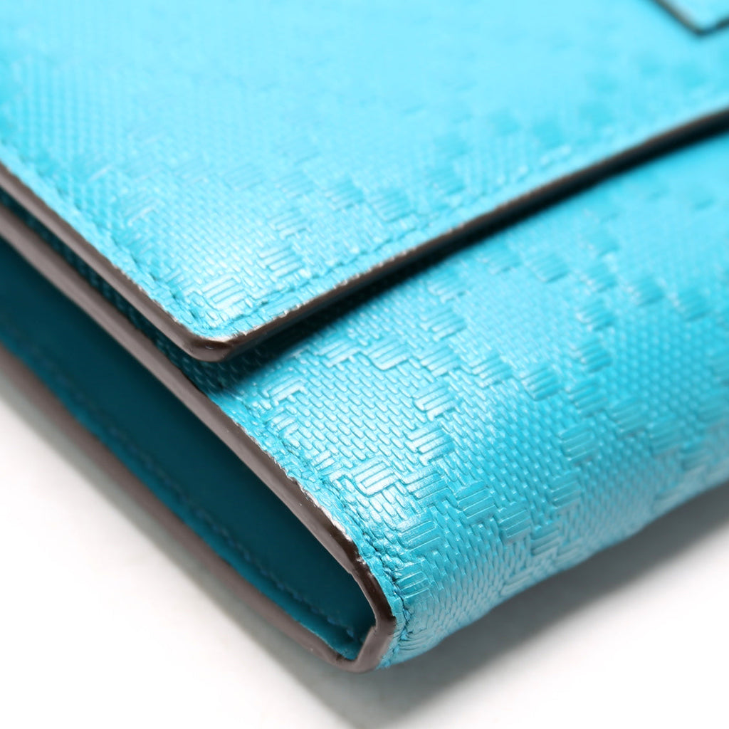 Diamante Long Wallet 354486 Blue