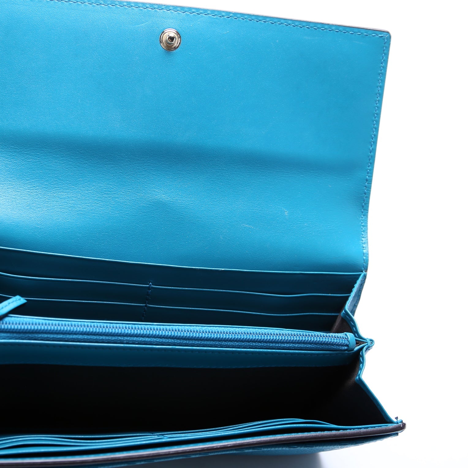 Diamante Long Wallet 354486 Blue