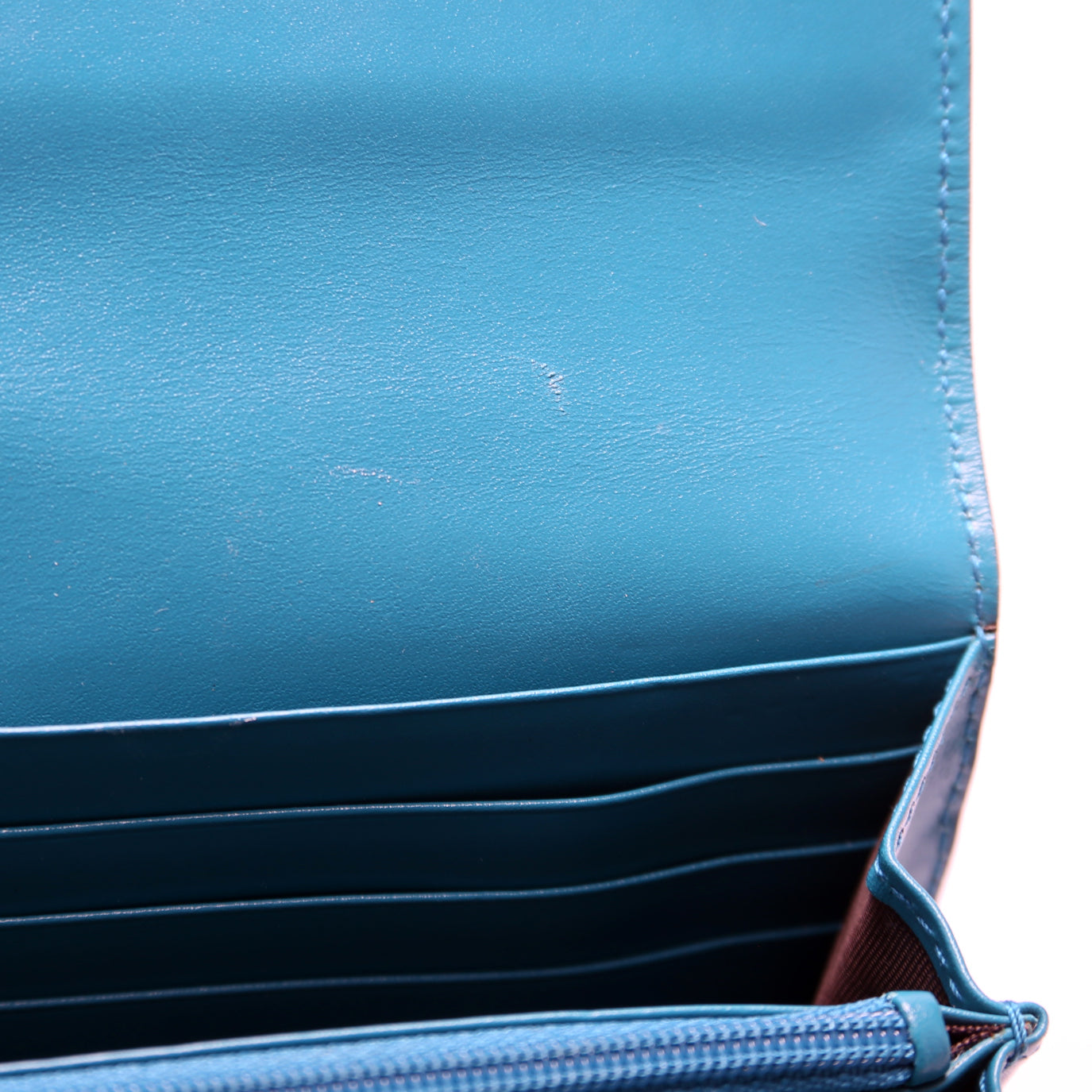 Diamante Long Wallet 354486 Blue
