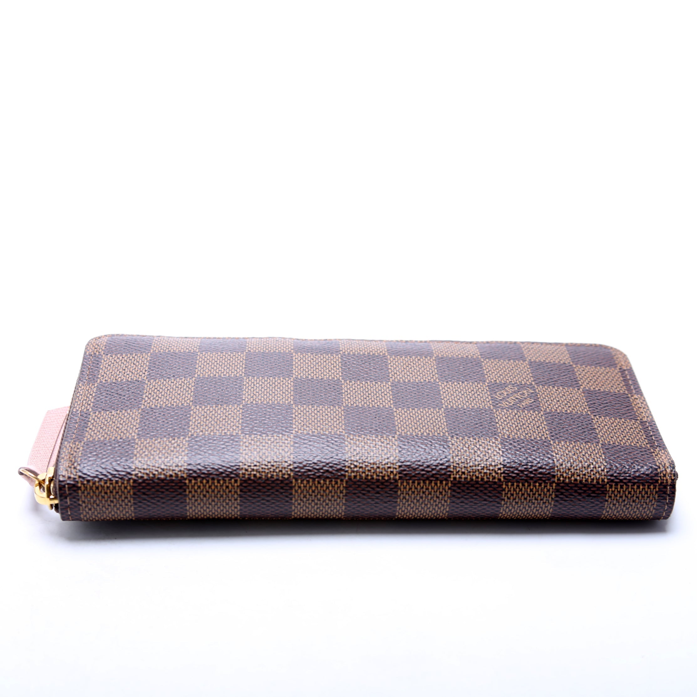 Clemence Wallet Damier Ebene Pink