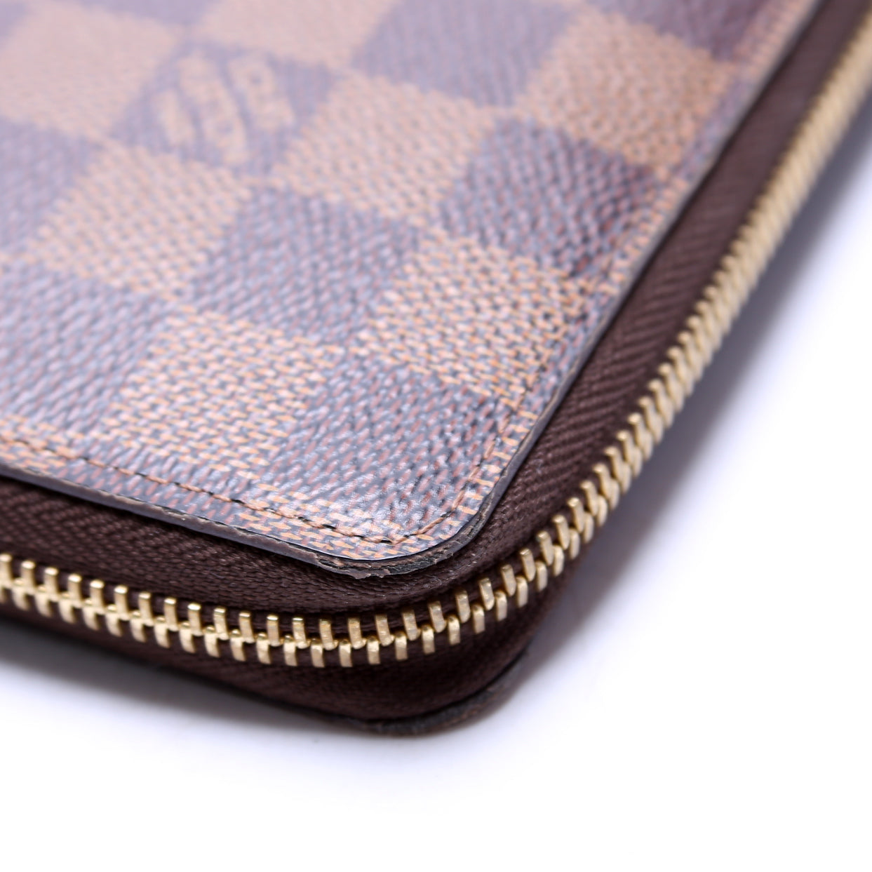 Clemence Wallet Damier Ebene Pink