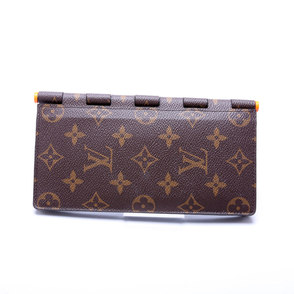 Brazza Solar Ray Hinge Wallet Monogram