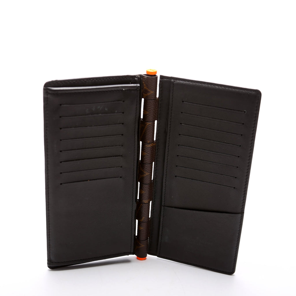 Brazza Solar Ray Hinge Wallet Monogram