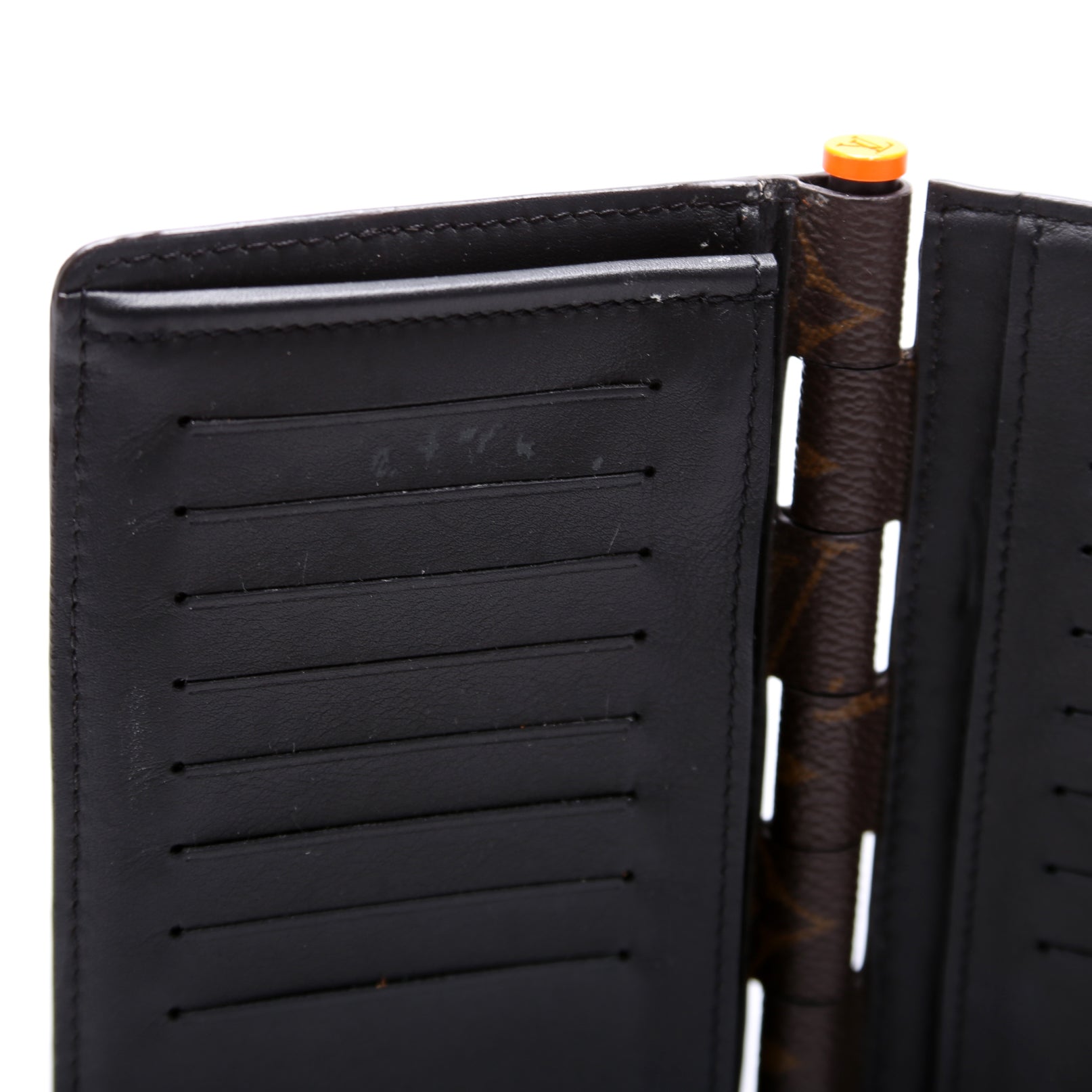 Brazza Solar Ray Hinge Wallet Monogram