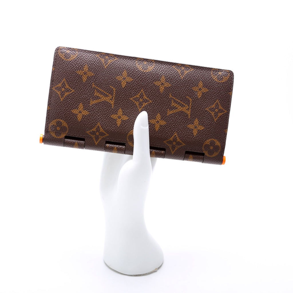 Brazza Solar Ray Hinge Wallet Monogram