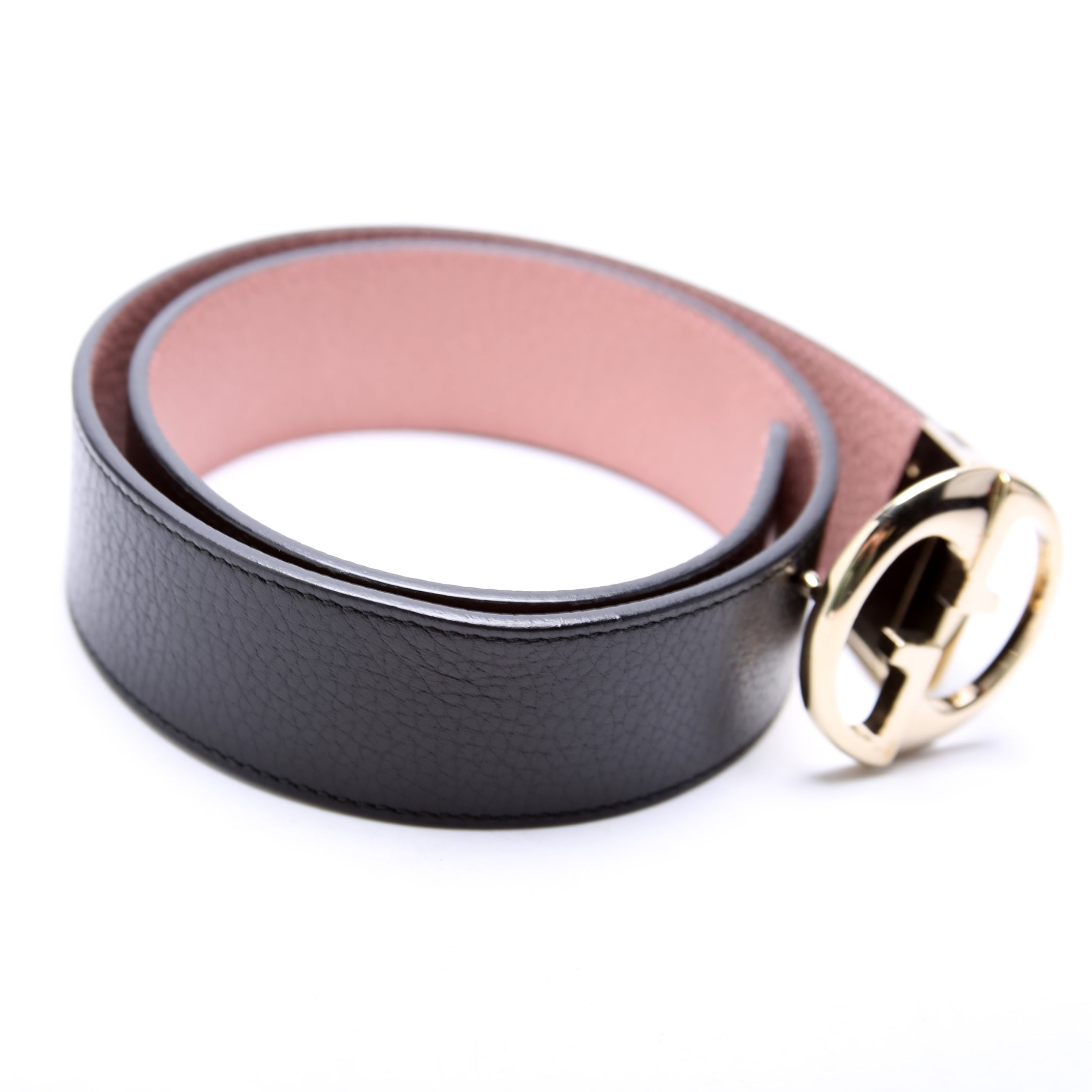 Gucci 1973 Leather Reversible 450000 Belt Size 65/26