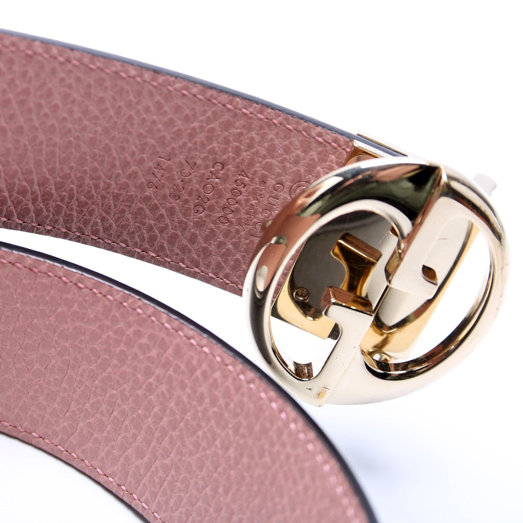 Gucci 1973 Leather Reversible 450000 Belt Size 65/26