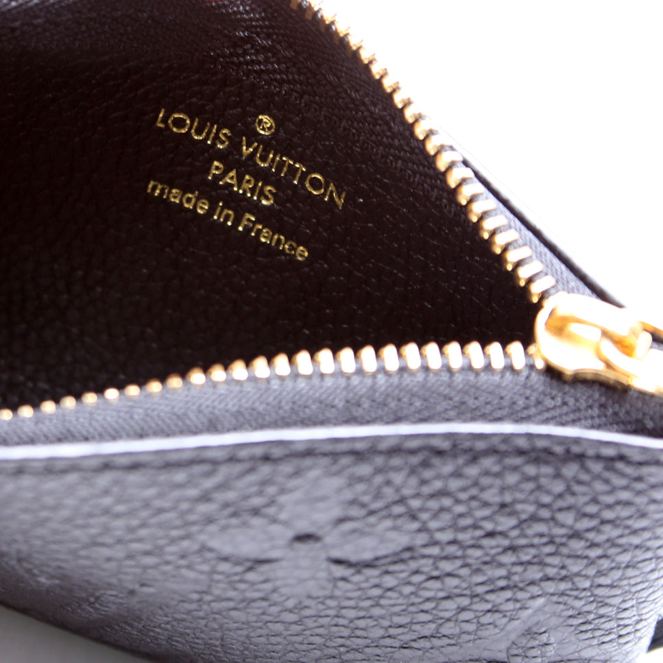 Pochette Cles NM Empreinte Black