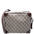 626363 GG Supreme Square Messenger Bag Brown