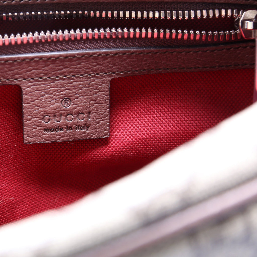 626363 GG Supreme Square Messenger Bag Brown