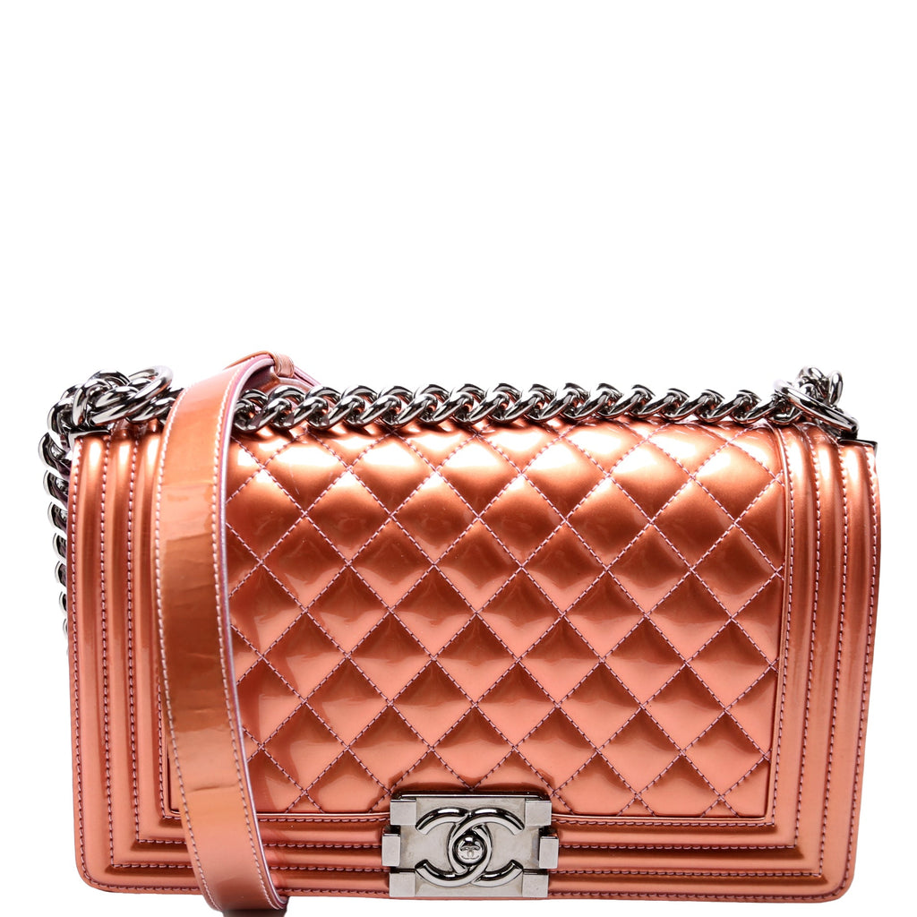 Boy Flap Medium Old 19M Rose Gold