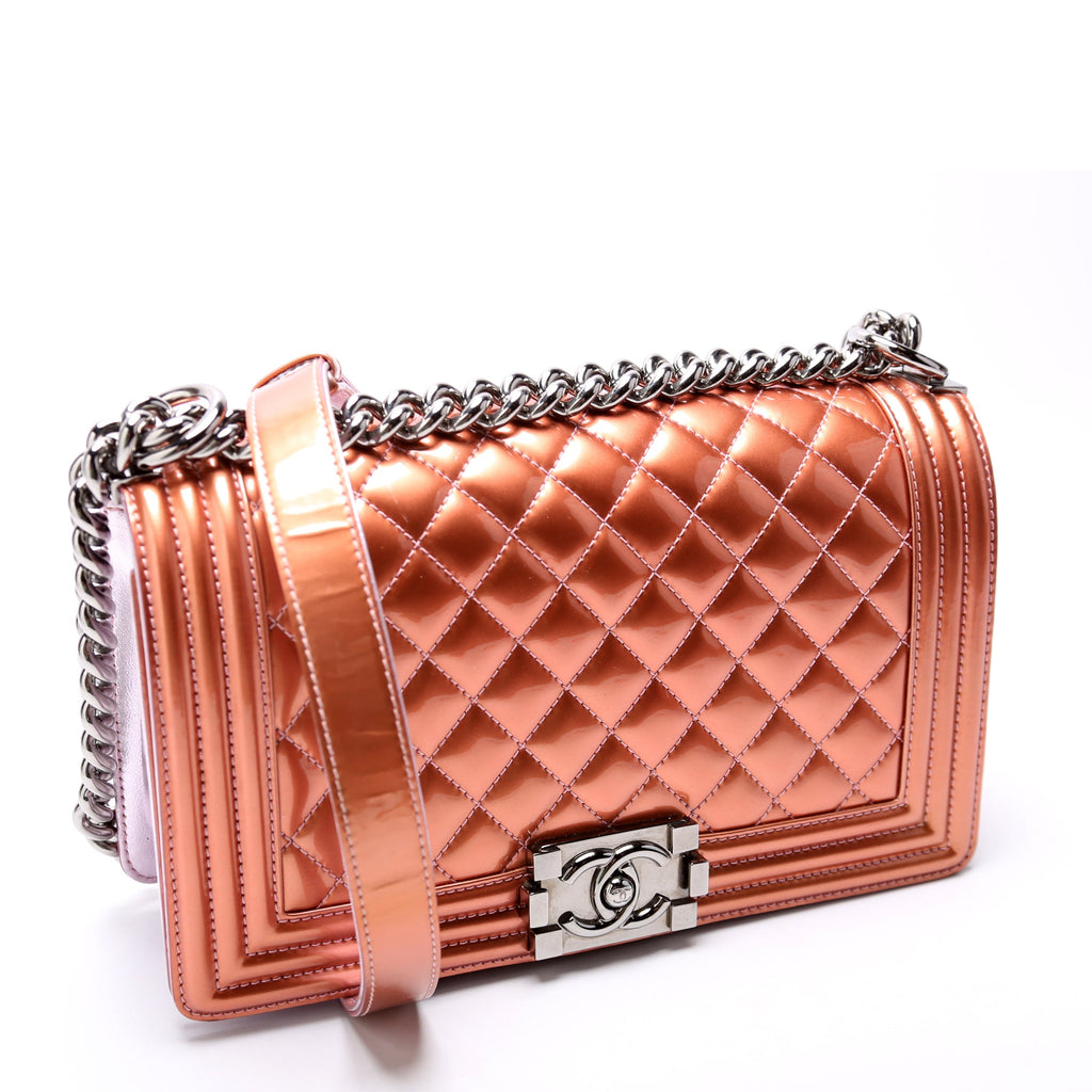 Boy Flap Medium Old 19M Rose Gold