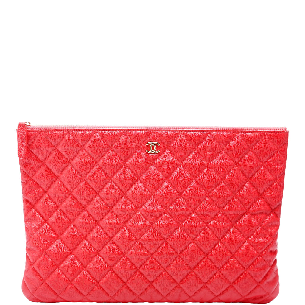 O Case Large Caviar 29M Red