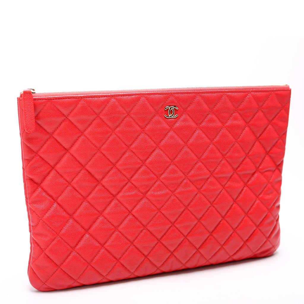 O Case Large Caviar 29M Red