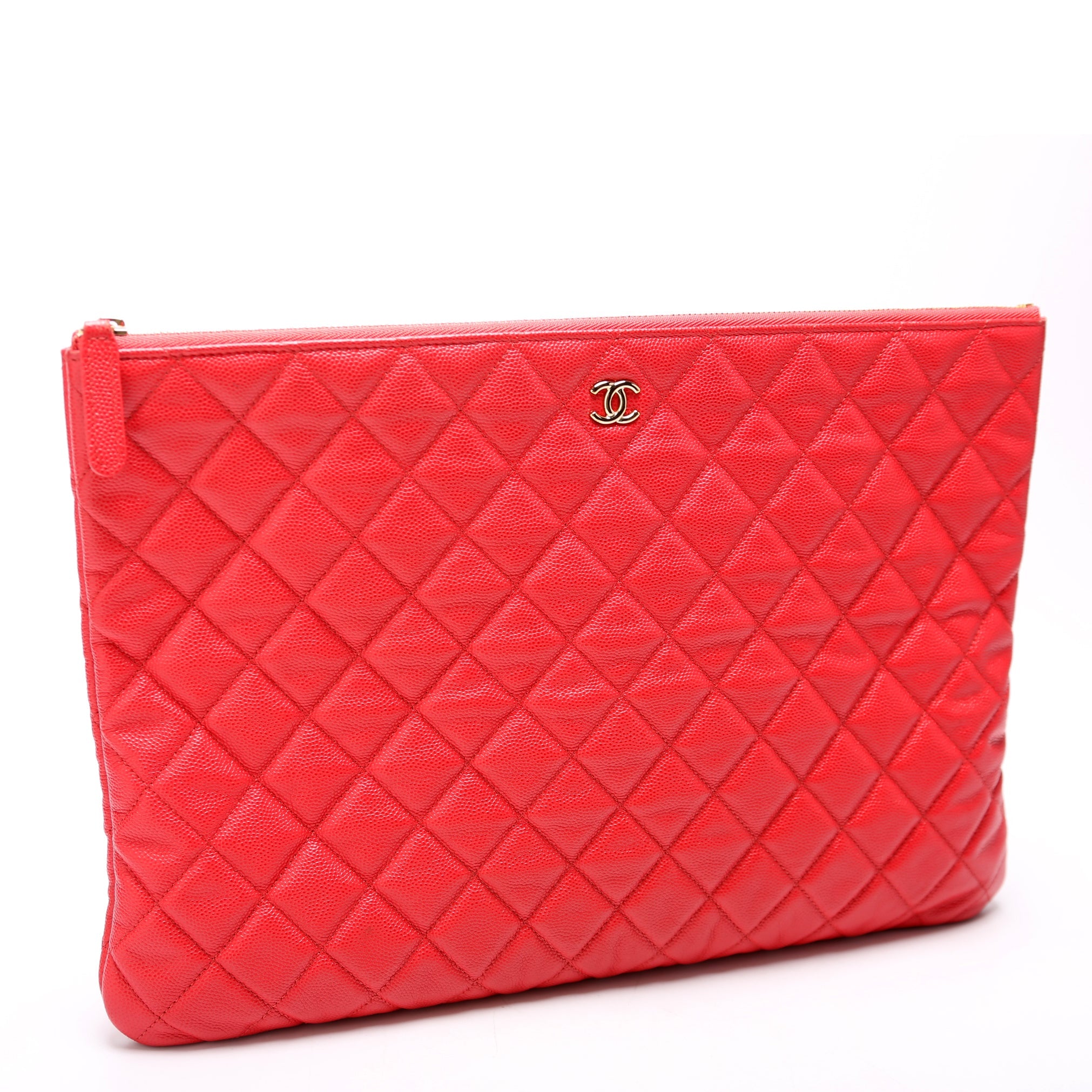O Case Large Caviar 29M Red