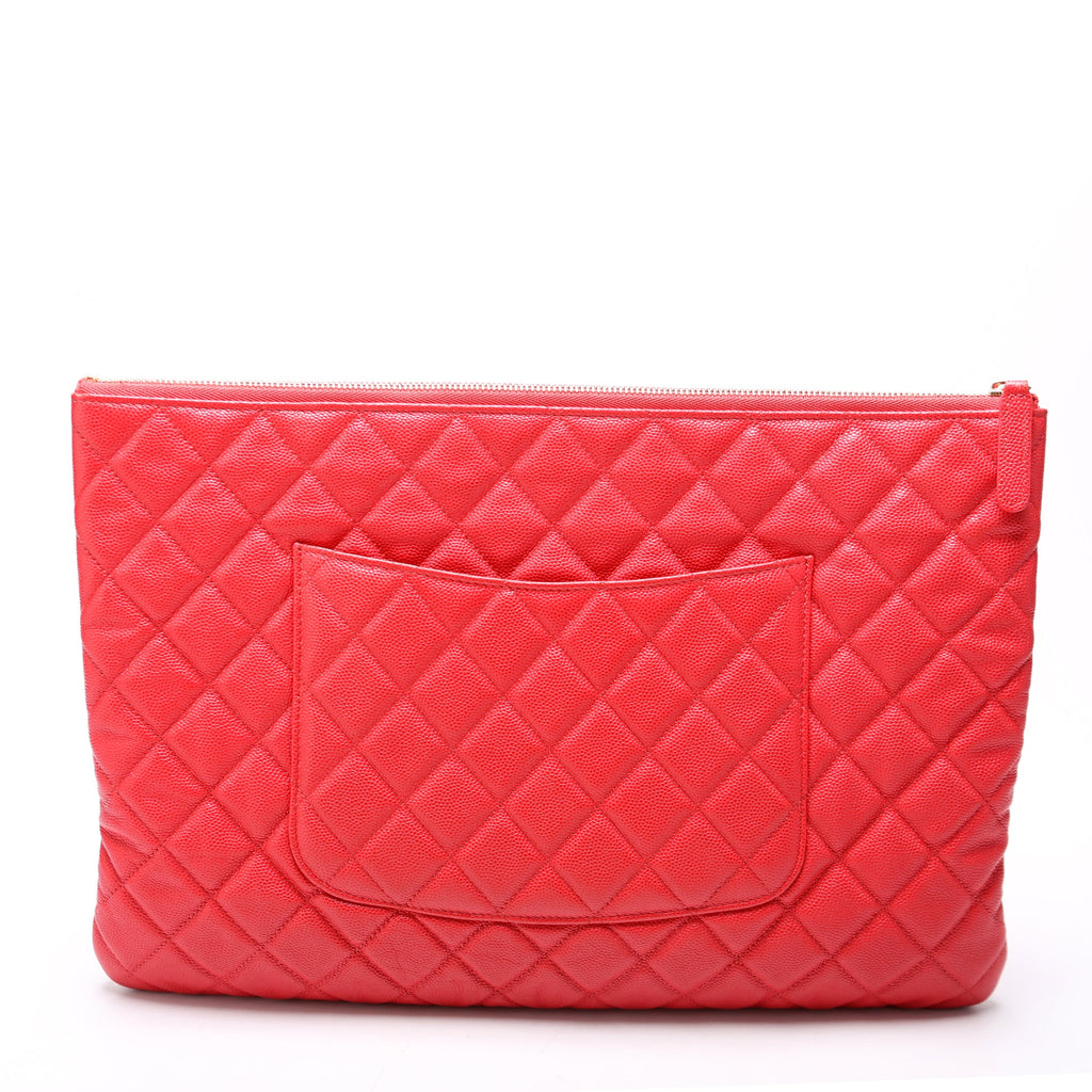 O Case Large Caviar 29M Red