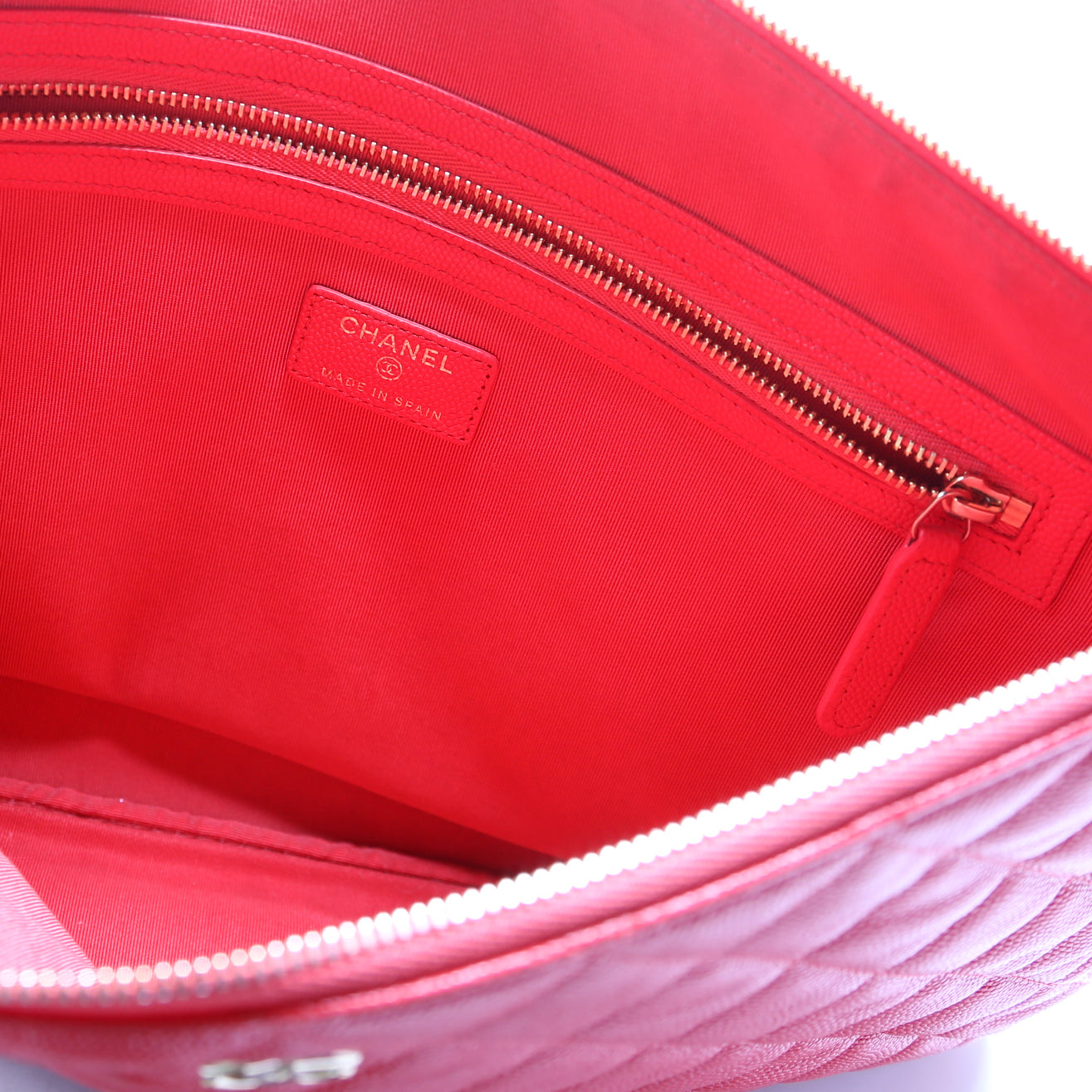 O Case Large Caviar 29M Red