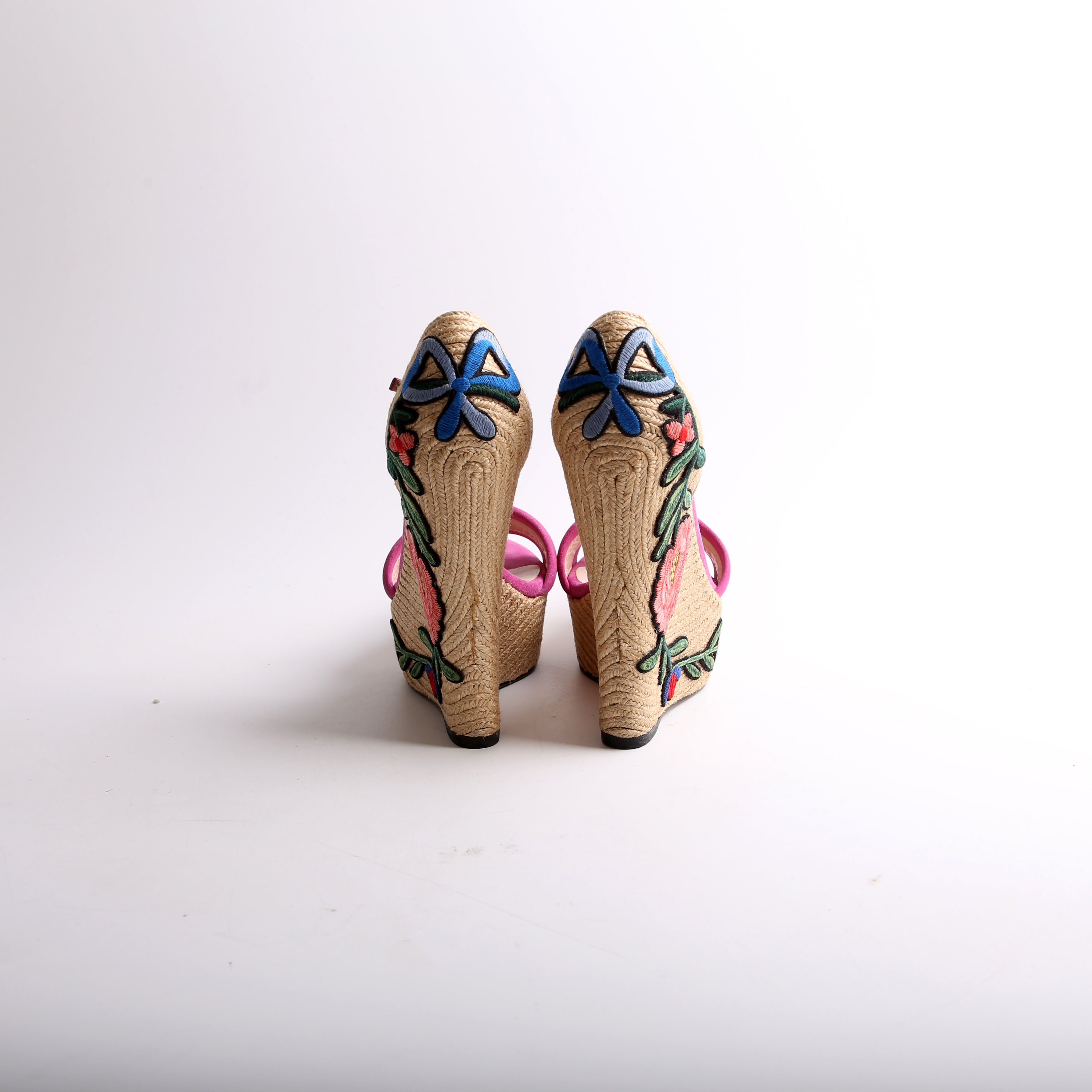 Ophelia Espadrille Wedge Sandals Size 38