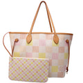 Neverfull W/Wallet MM Giant Damier Peach