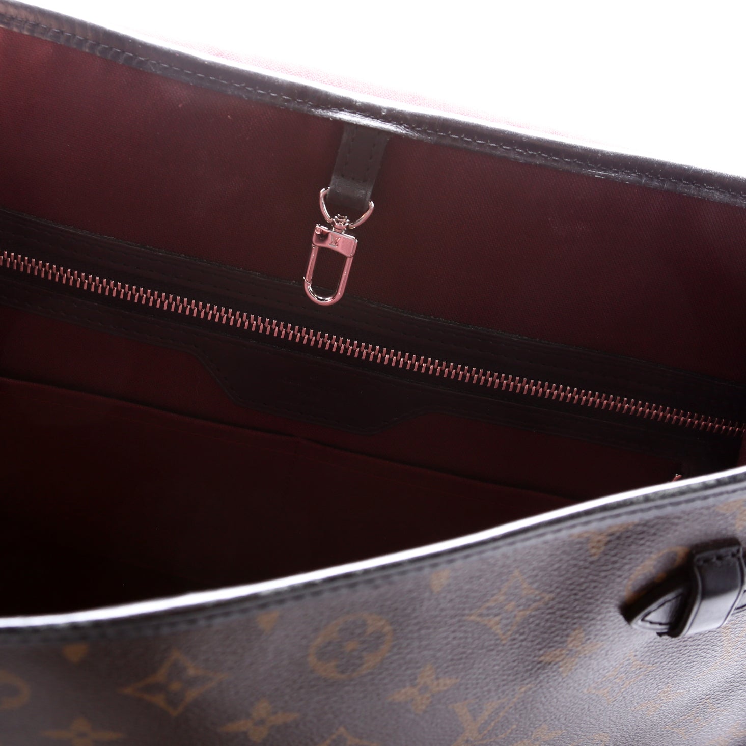 Drake Messenger Monogram Macassar