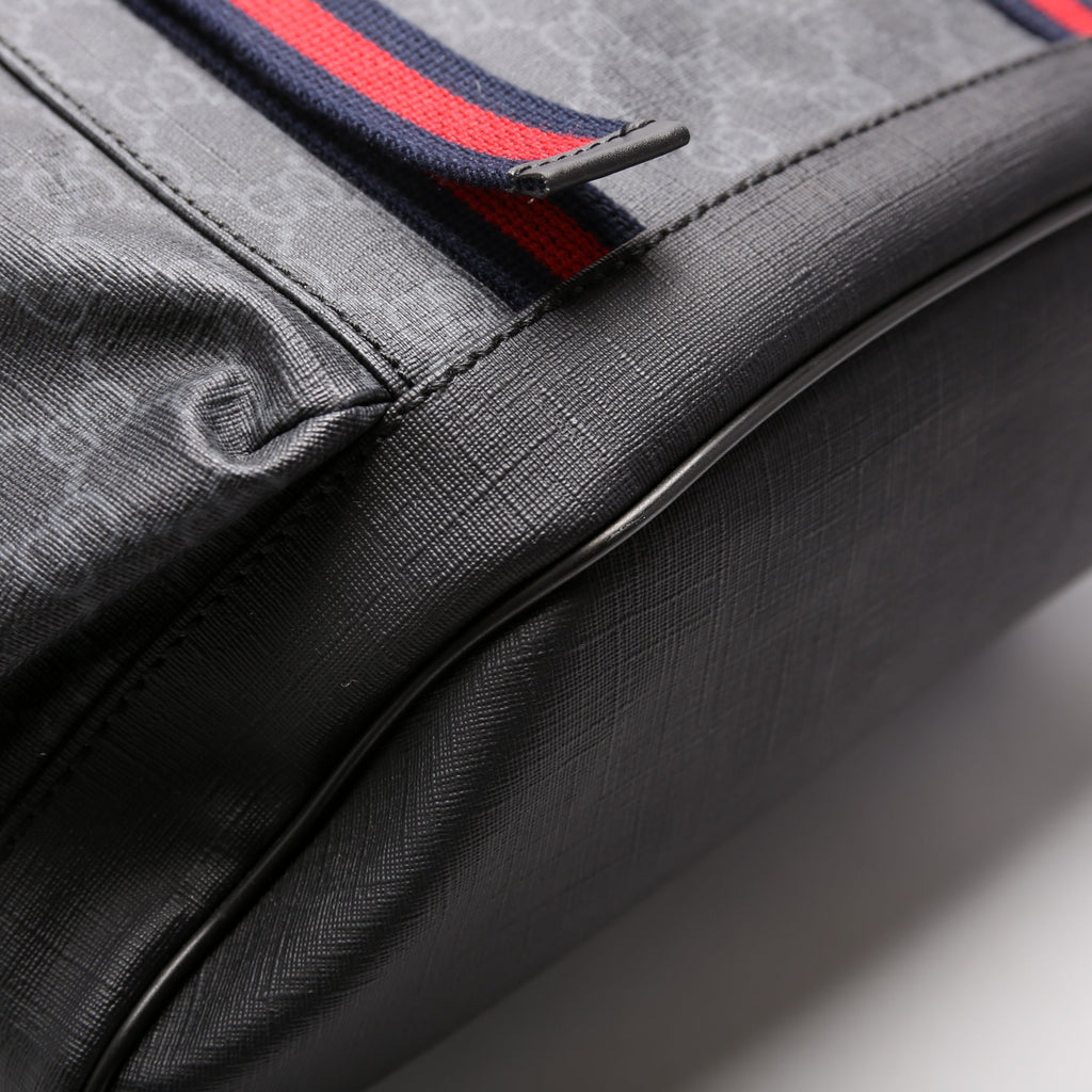 495563 GG Supreme Backpack Black