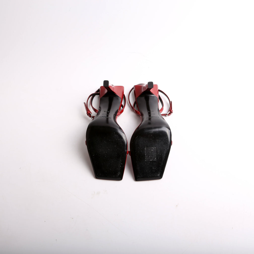 Pam 100MM Ankle Wrap Sandals Size 37.5