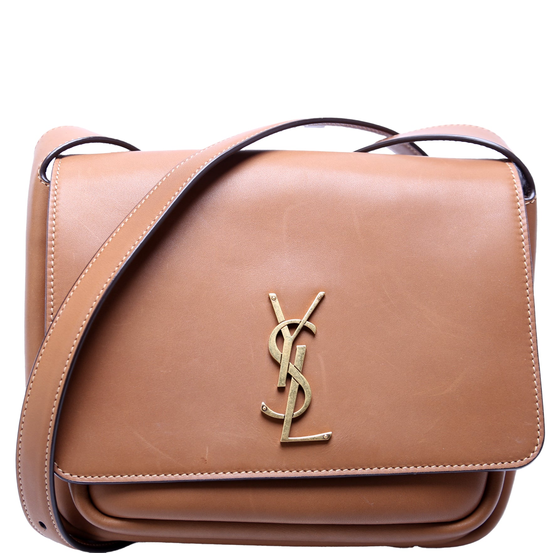 718556 Niki Besace Smooth Leather Brown