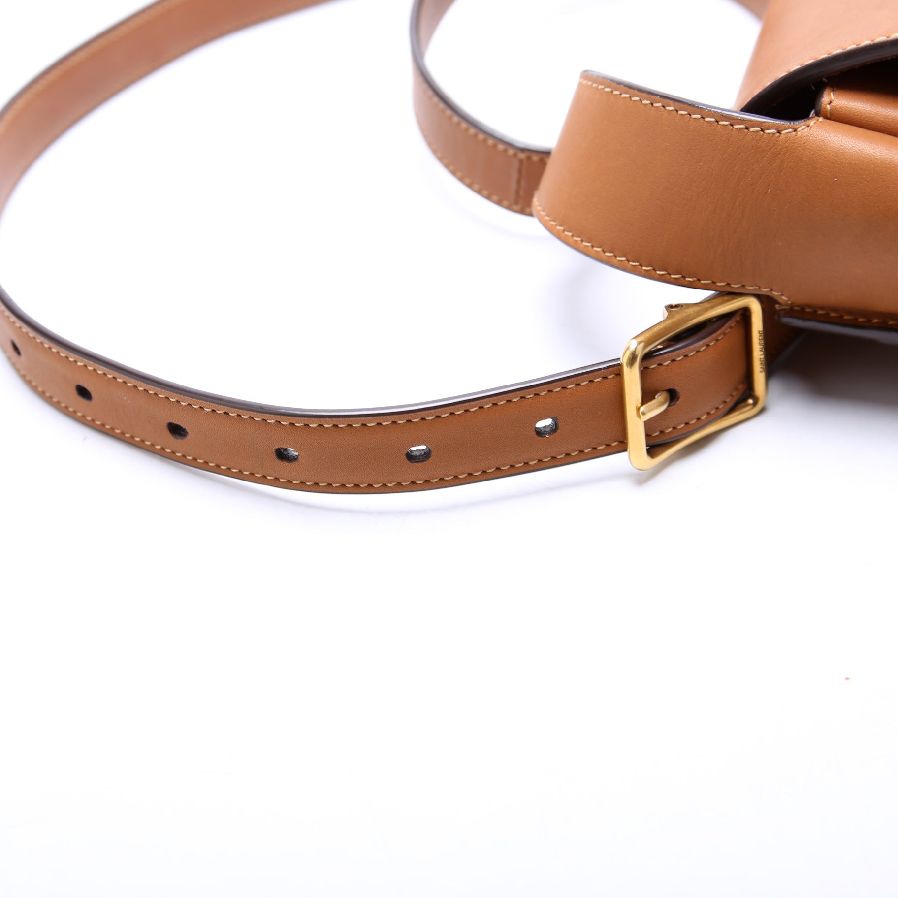 718556 Niki Besace Smooth Leather Brown