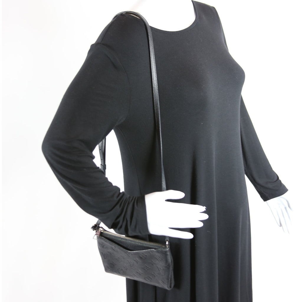 Pallas Clutch Uniformes Empreinte Black
