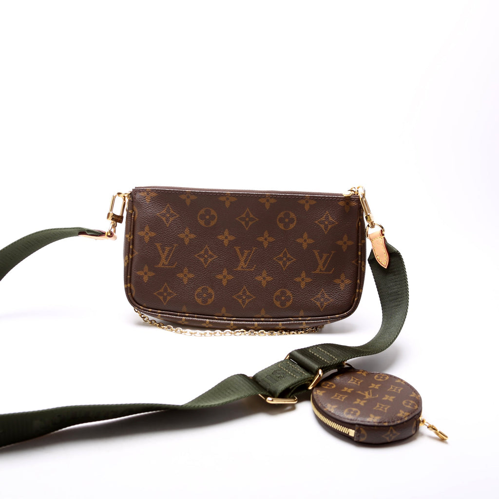 Multi Pochette Monogram Green