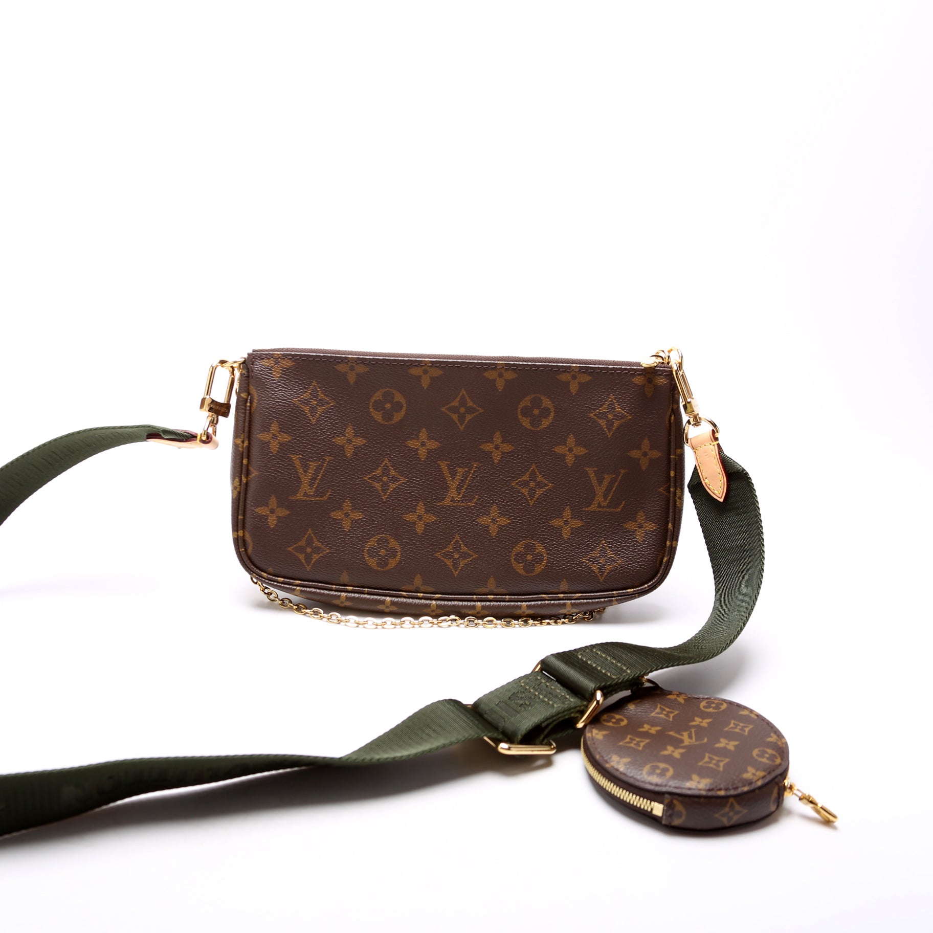 Multi Pochette Monogram Green
