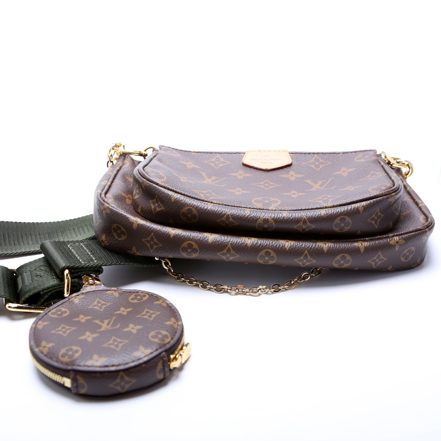 Multi Pochette Monogram Green