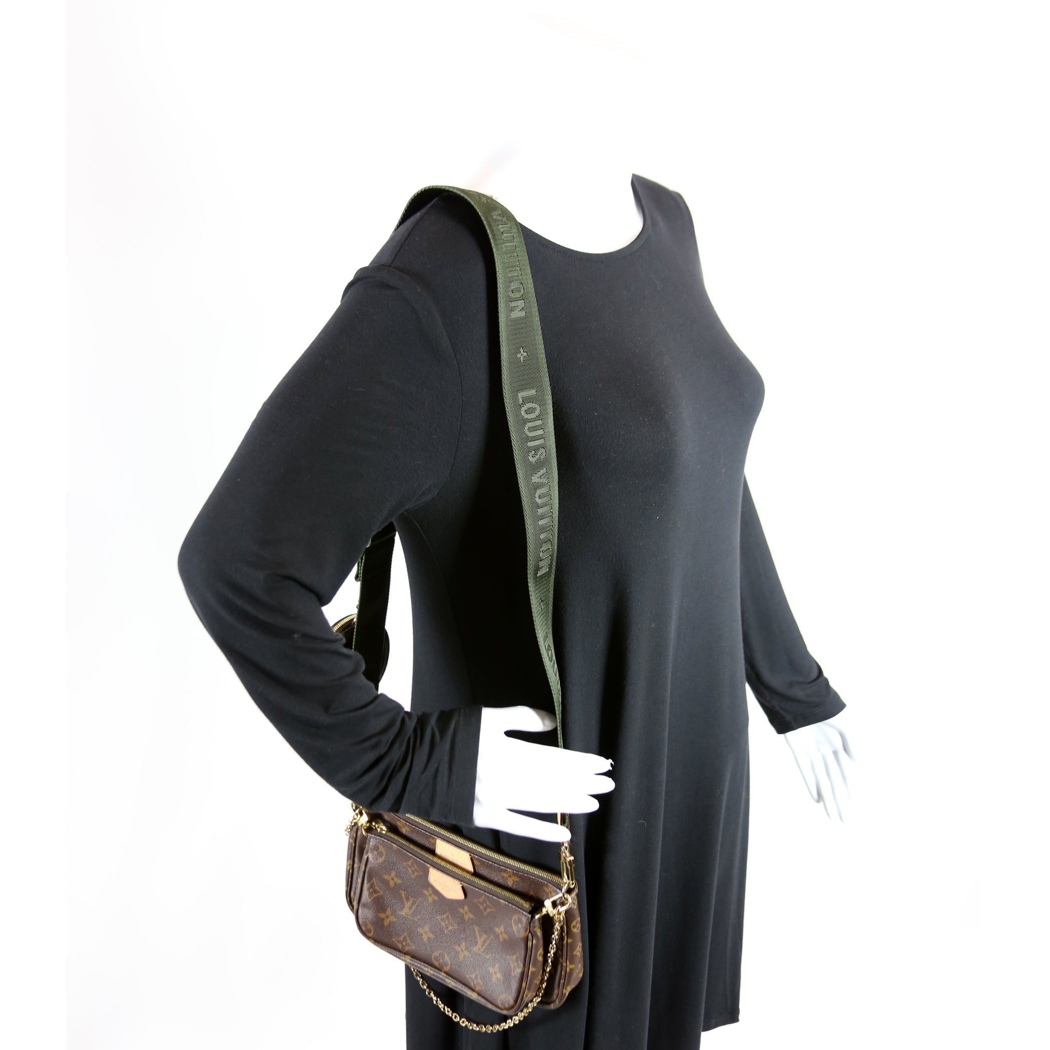 Multi Pochette Monogram Green