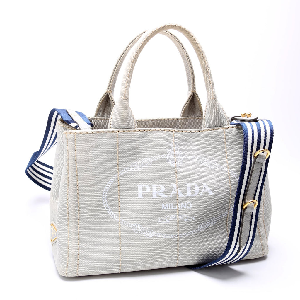 Canapa Canvas Small Tote Grey